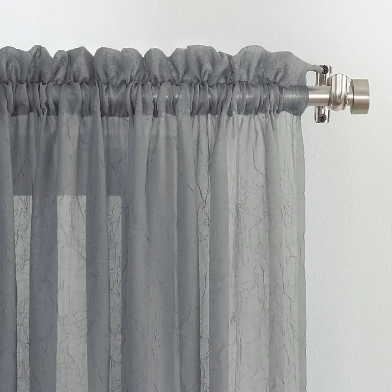 No 918 Erica Rod Pocket Sheer Single Curtain Panel