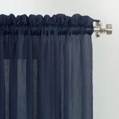 No 918 Erica Rod Pocket Sheer Single Curtain Panel