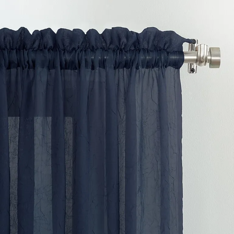 No 918 Erica Rod Pocket Sheer Single Curtain Panel