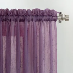 No 918 Erica Rod Pocket Sheer Single Curtain Panel