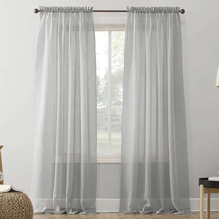 No 918 Erica Rod Pocket Sheer Single Curtain Panel
