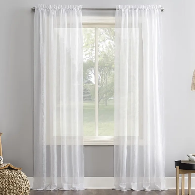 No 918 Erica Rod Pocket Sheer Single Curtain Panel