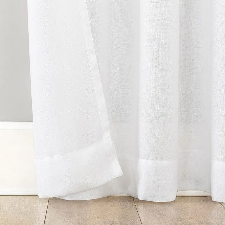 No 918 Hathaway Tab Top Sheer Single Curtain Panel