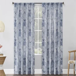 No 918 Hilary Rod Pocket Sheer Single Curtain Panel