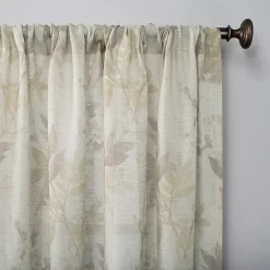 No 918 Hilary Rod Pocket Sheer Single Curtain Panel