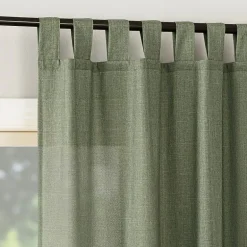 No 918 Jacob Tab Top Sheer Single Curtain Panel