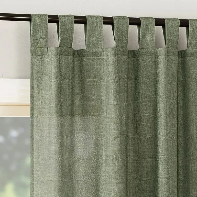 No 918 Jacob Tab Top Sheer Single Curtain Panel