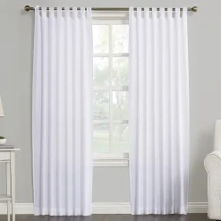No 918 Jacob Tab Top Sheer Single Curtain Panel