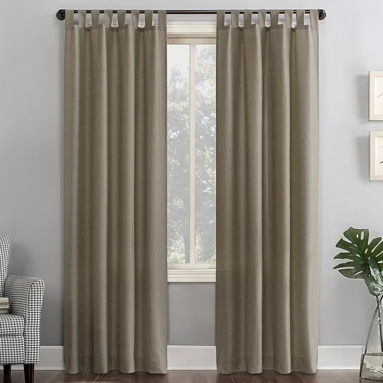 No 918 Jacob Tab Top Sheer Single Curtain Panel