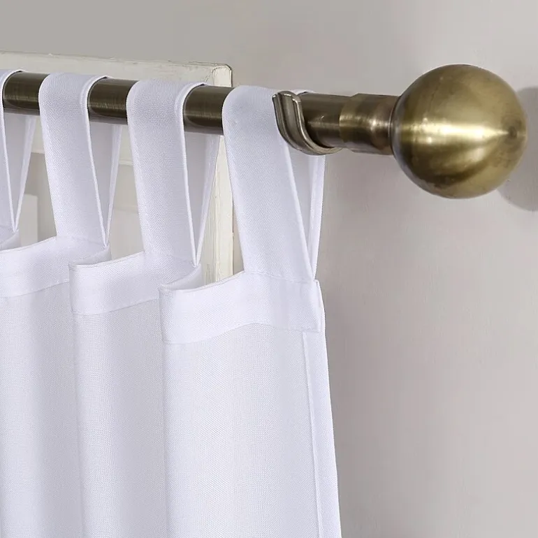 No 918 Jacob Tab Top Sheer Single Curtain Panel