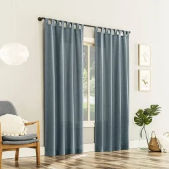 No 918 Jacob Tab Top Sheer Single Curtain Panel