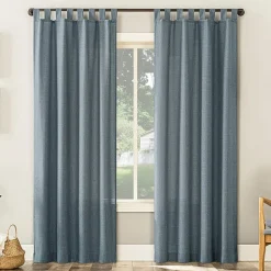 No 918 Jacob Tab Top Sheer Single Curtain Panel