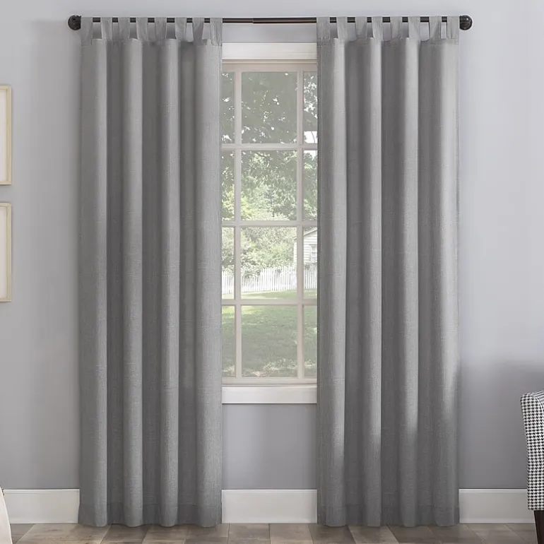 No 918 Jacob Tab Top Sheer Single Curtain Panel