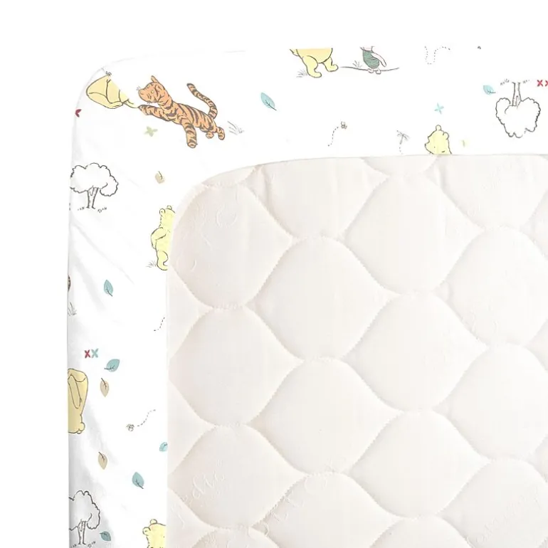 Nojo Classic Pooh Mini Winnie The Pooh Crib Sheet