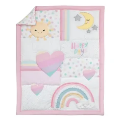 Nojo Sunshine And Rainbow 4-pc. Crib Bedding Set