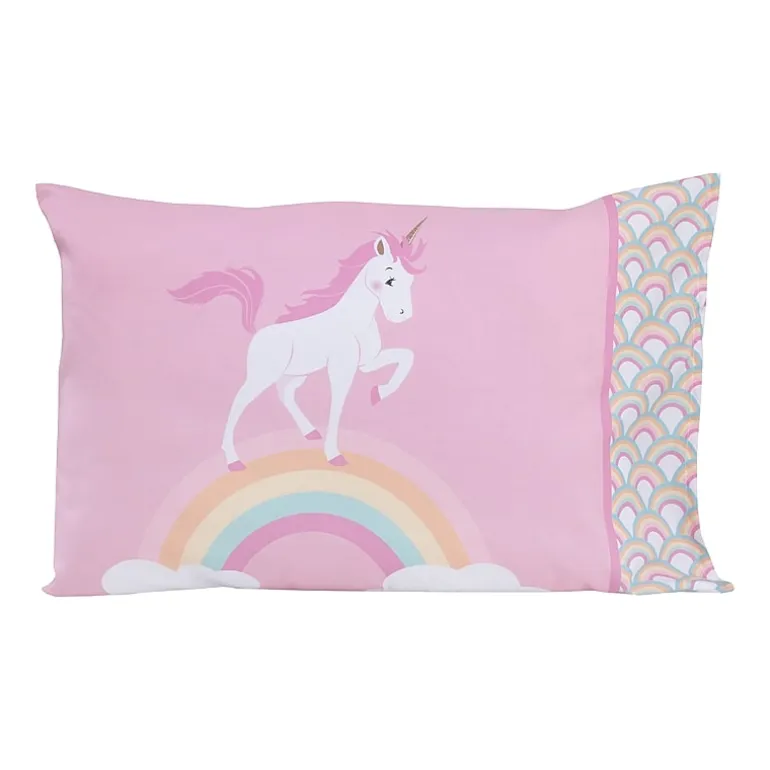 Nojo Unicorn And Rainbow 4-pc. Toddler Bedding Set