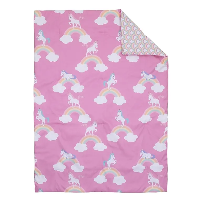 Nojo Unicorn And Rainbow 4-pc. Toddler Bedding Set