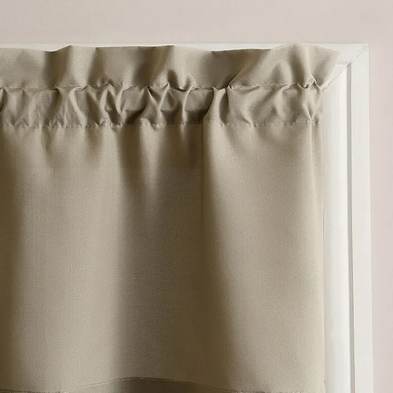 No 918 Martine 3-pc. Rod Pocket Window Tier
