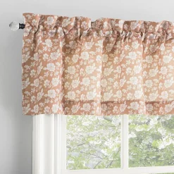No 918 Mistral Floral Rod Pocket Tailored Valance