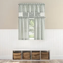 No 918 Mistral Floral Rod Pocket Tailored Valance