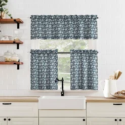 No 918 Mistral Floral Rod Pocket Tailored Valance