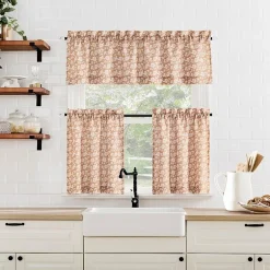 No 918 Mistral Floral Rod Pocket Tailored Valance