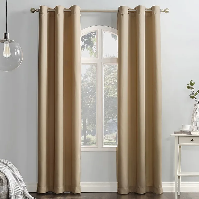 No 918 Montego Grommet Top Sheer Single Curtain Panel