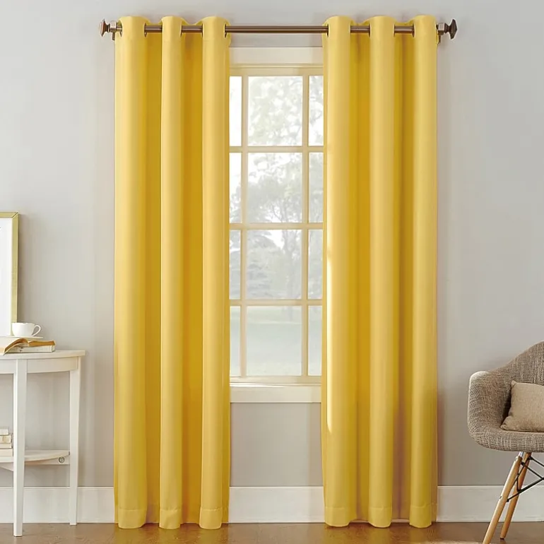 No 918 Montego Grommet Top Sheer Single Curtain Panel