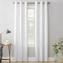 No 918 Montego Grommet Top Sheer Single Curtain Panel
