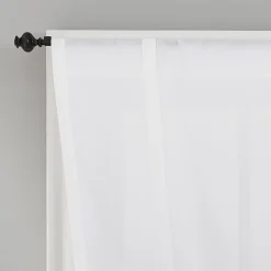 No 918 Noah Light-Filtering Rod Pocket Single Tie-Up Shade
