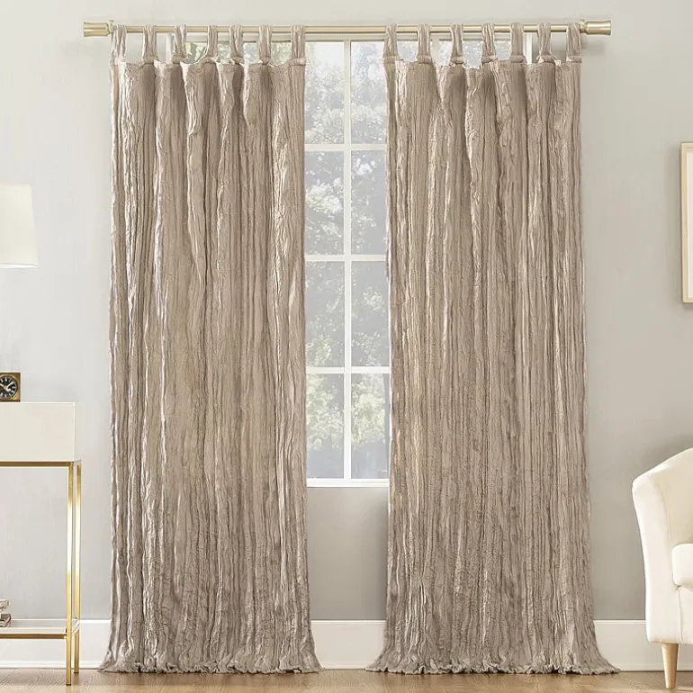 No 918 Odelia Tab Top Sheer Single Curtain Panel