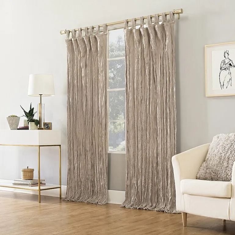 No 918 Odelia Tab Top Sheer Single Curtain Panel