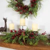 Northlight 36" Apples And Berries Triple Pillar Candle Holder
