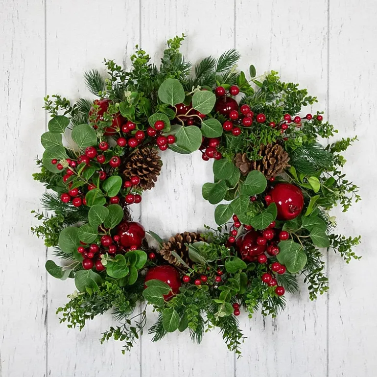 Northlight Boxwood And Pine Wreath