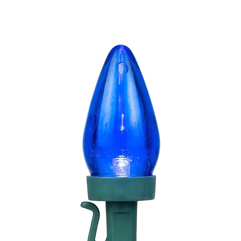 Northlight 16ft Led C7 - Red White And Blue String Lights