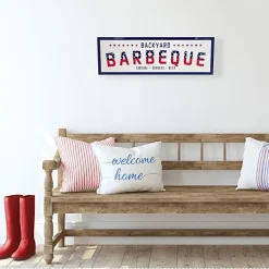 Northlight 23in Backyard Barbeque Wall Sign