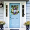 Northlight 26in Hydrangea And Foliage Floral Twig Wreath
