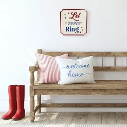 Northlight 11.75in Let Freedom Ring Wall Sign