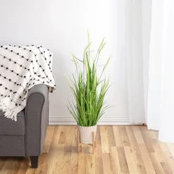 Northlight 36in Potted Green Onion Artificial Plant