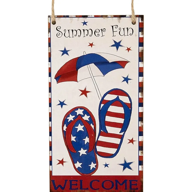 Northlight 30.5in Usa Summer Fun Welcome Americana Print