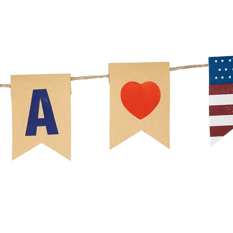 Northlight 30.5in Usa Summer Fun Welcome Americana Print