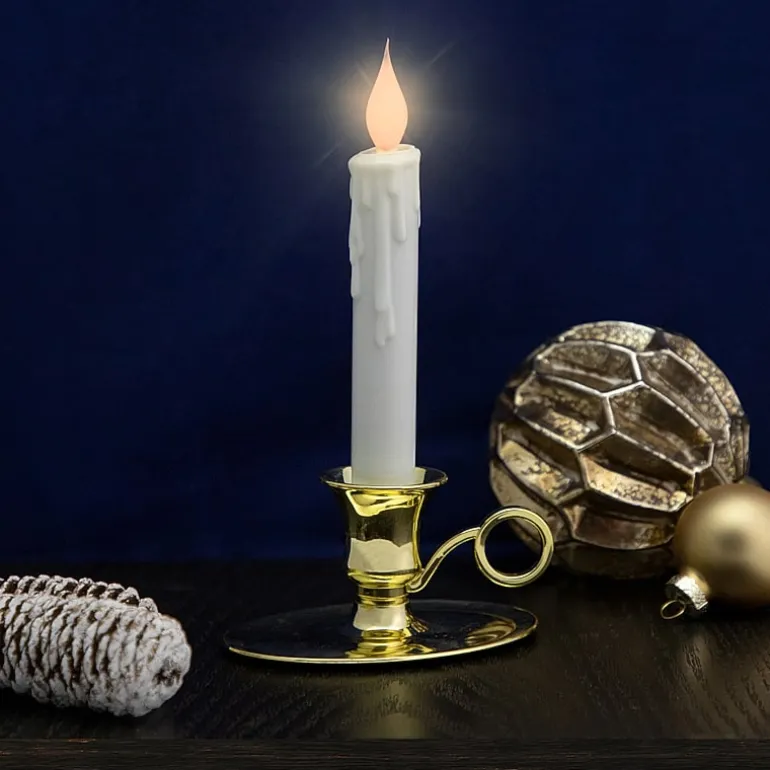Northlight Led Oval Handle Base Flameless Candle