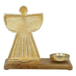 Northlight 10" Metal Gold Votive Candle Holder