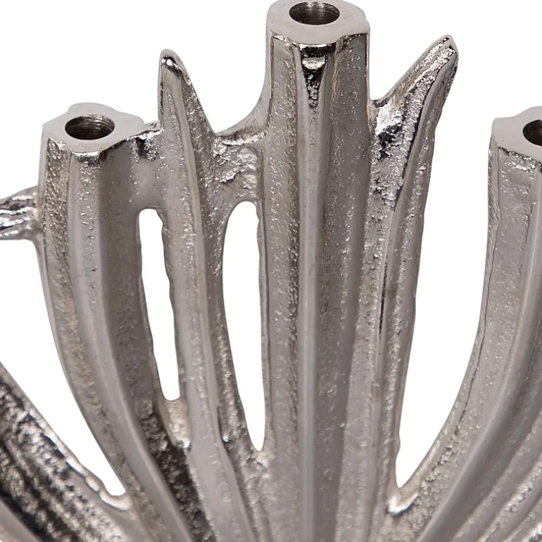 Northlight 15.5" Metal Menorah Candle Holder