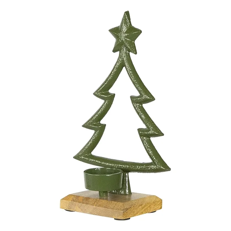 Northlight 9.5" Metal Tealight Candle Holder