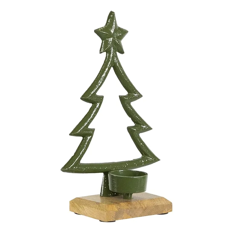 Northlight 9.5" Metal Tealight Candle Holder