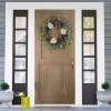 Northlight 24" Mixed Foliage And Florals Artificial - Unlit Wreath