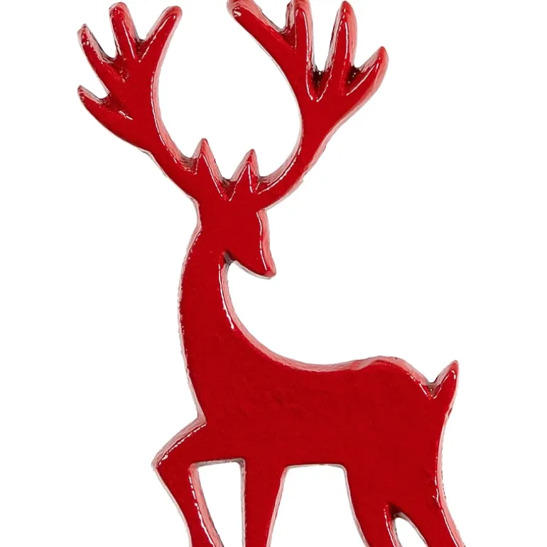 Northlight Reindeer Metal Tealight Candle Holder