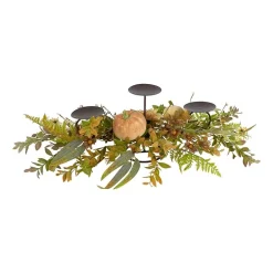 Northlight Sunflower And Pumpkins Candle Holder