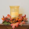 Northlight Sunflower With Pumpkin Pillar Candle Holder